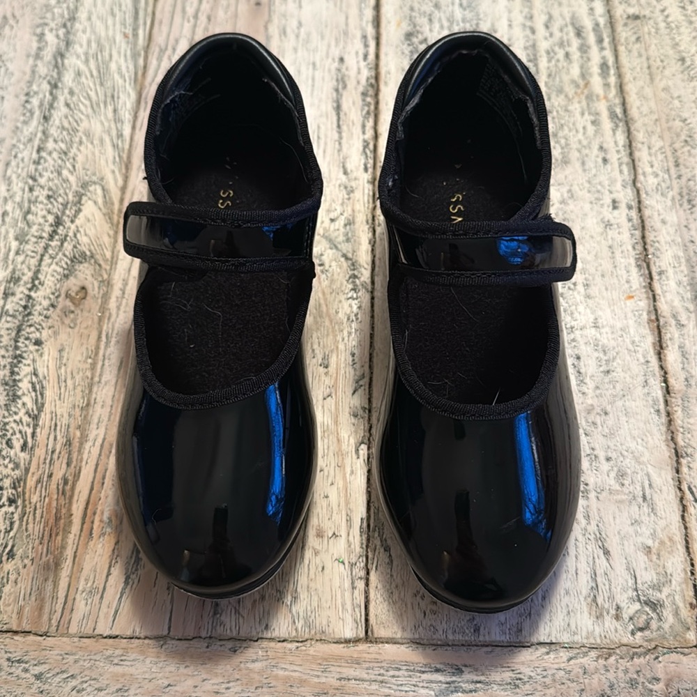 Weissman Black Tap Shoes | Size 10.5CM